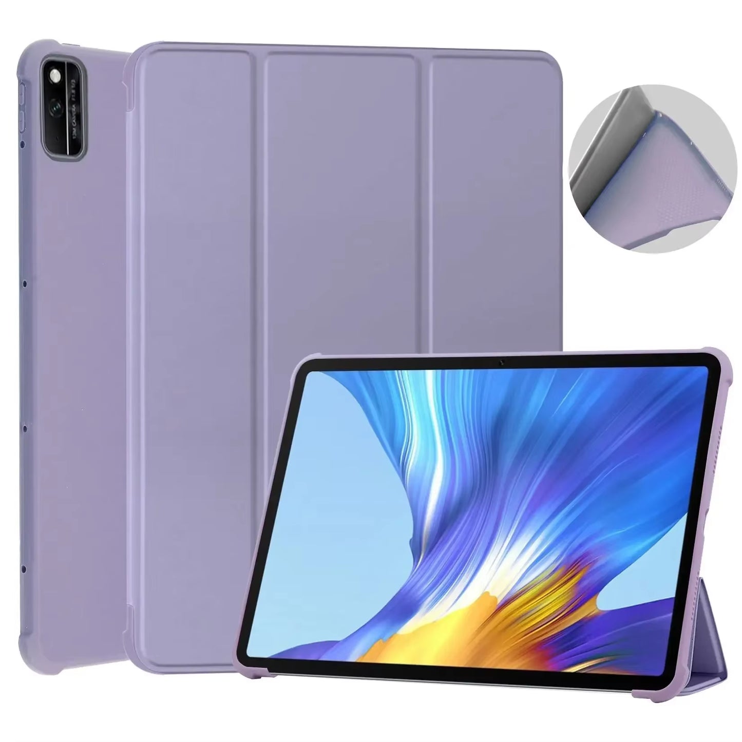 Case Matepad 10.4 2020 2022 Tablet Cover BAH4-W09/W19/AL10 BAH3-W59/L09/AL00 Honor Pad V6 V7 10.4 SE Smart Funda Capa