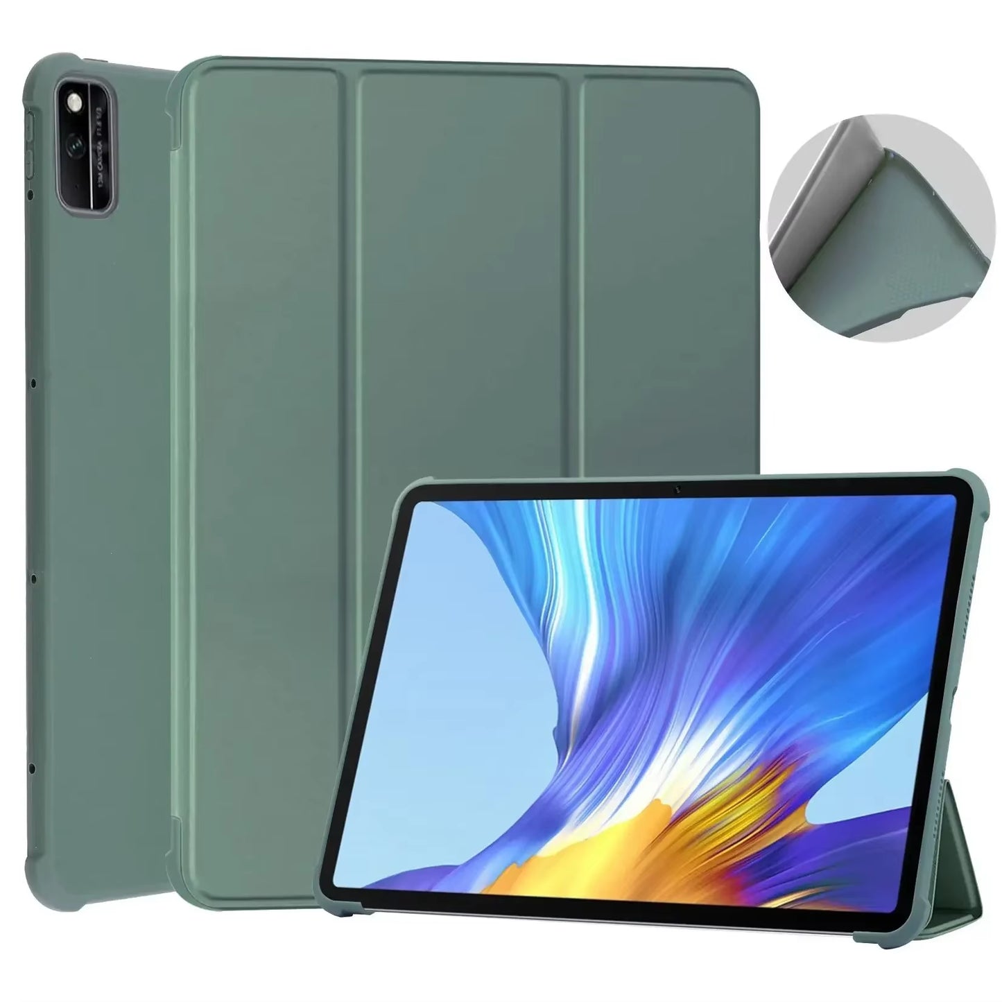 Case Matepad 10.4 2020 2022 Tablet Cover BAH4-W09/W19/AL10 BAH3-W59/L09/AL00 Honor Pad V6 V7 10.4 SE Smart Funda Capa