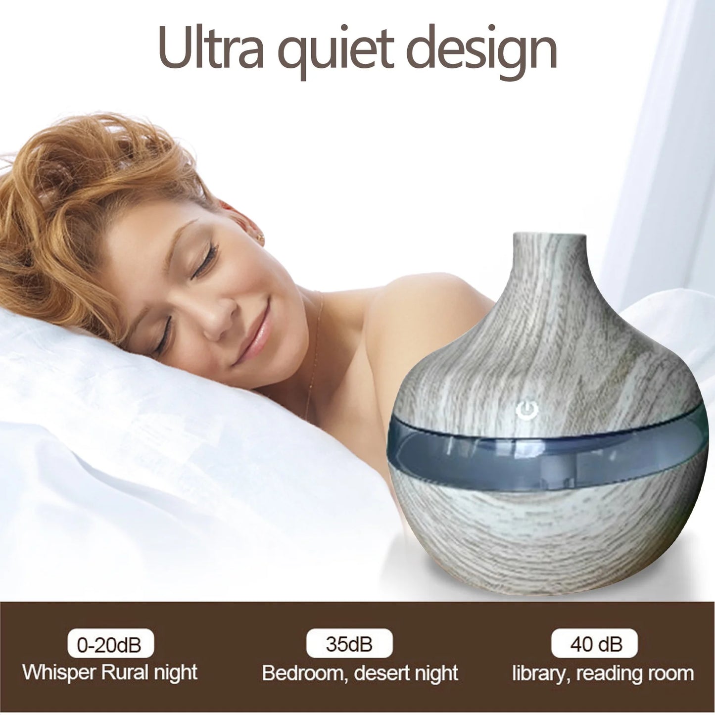 Aroma Essential Oil Diffuser LED Aroma Aromatherapy Humidifier on Clearance