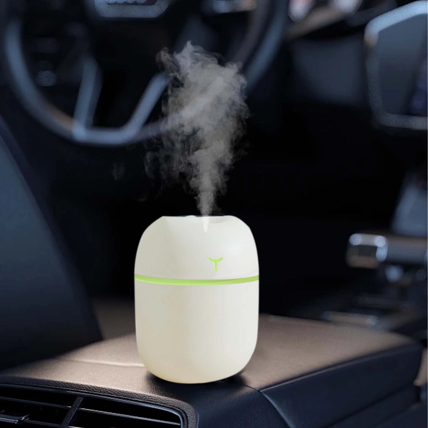 220Ml Mini Humidifier, Cool Mist Humidifier for Bedroom Office, Quiet Humidifiers for Babies Nursery & Whole House, 2 Modes, Home Person Care Essential