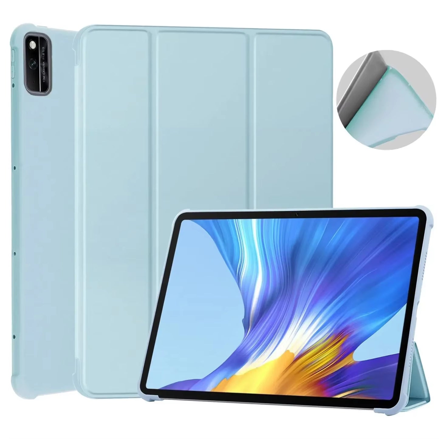 Case Matepad 10.4 2020 2022 Tablet Cover BAH4-W09/W19/AL10 BAH3-W59/L09/AL00 Honor Pad V6 V7 10.4 SE Smart Funda Capa