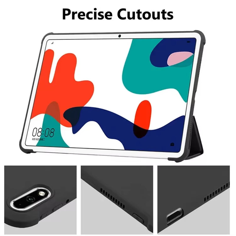 Case Matepad 10.4 2020 2022 Tablet Cover BAH4-W09/W19/AL10 BAH3-W59/L09/AL00 Honor Pad V6 V7 10.4 SE Smart Funda Capa