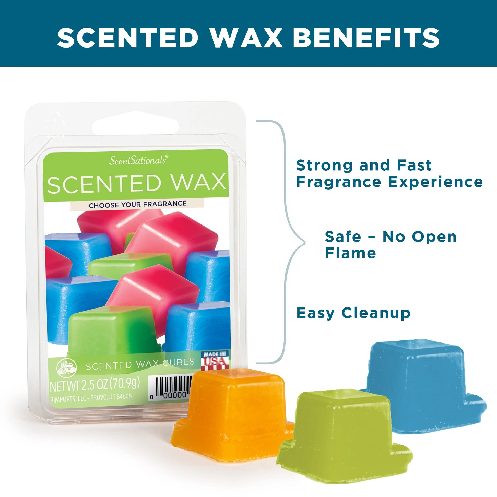 (2 Pack) Vanilla Pine Scented Wax Melts, , 2.5 Oz (1-Pack)