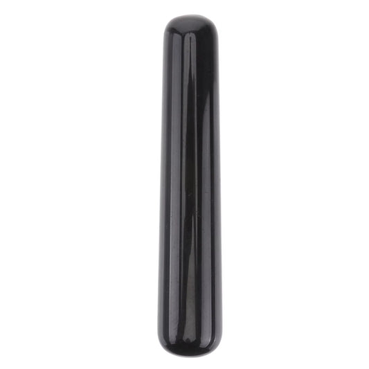 Black Acupuncture Stick Massage Tool Massaging Horn Trigger Point Massager Foot Massager Obsidian Therapy Treatment Stick Muscle