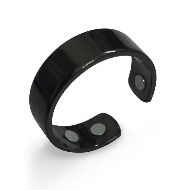 Open Magnet Ring Multifunctional Pain Relief Improve Blood Circulation Health Care Ring Jewelry Women Men anti Snoring Device
