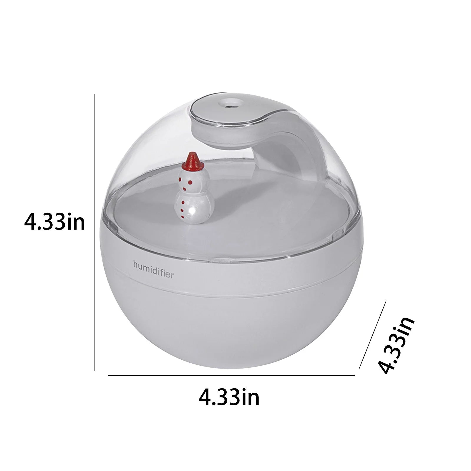 Bedroom Mini Humidifier,Smart Cool Mist Top Fill Humidifiers for Bedroom with Sensor Rechargeable Portable Desktop Hydrating Humidifier, Indoor Desk Humidifier, Car Home Humidifier