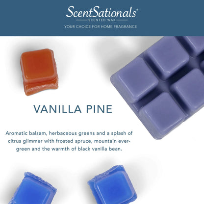(2 Pack) Vanilla Pine Scented Wax Melts, , 2.5 Oz (1-Pack)