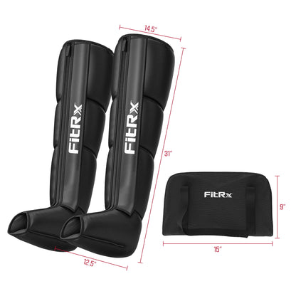 Air Compression Leg Massager Recovery System for Muscle Recovery and Improved Circulation