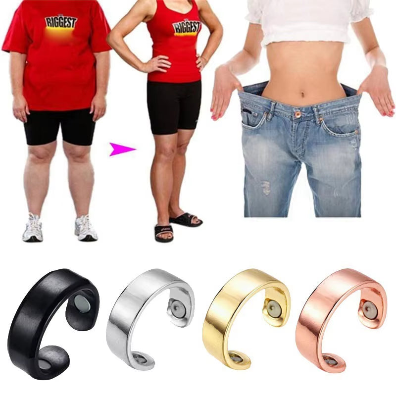Open Magnet Ring Multifunctional Pain Relief Improve Blood Circulation Health Care Ring Jewelry Women Men anti Snoring Device