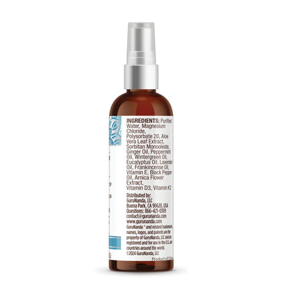 Magnesium Oil Spray Supplement - Muscle Relief & Soothing - Quick Absorbing- 2Oz